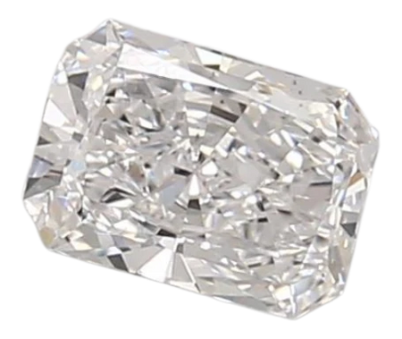 0.91 Carat D VS1 Radiant Lab Diamond