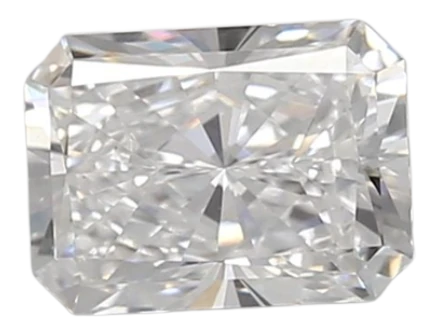 0.91 Carat D VS1 Radiant Lab Diamond