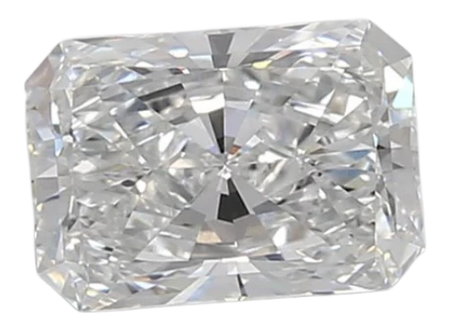 0.91 Carat D VS1 Radiant Lab Diamond