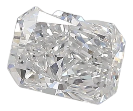 0.91 Carat E VS1 Radiant Lab Diamond