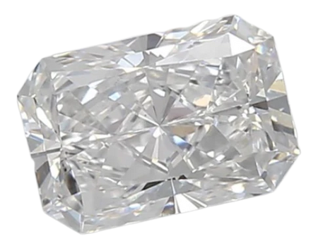 0.91 Carat E VS1 Radiant Lab Diamond