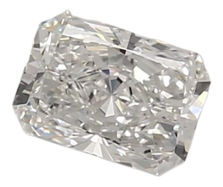 0.91 Carat E VS1 Radiant Lab Diamond