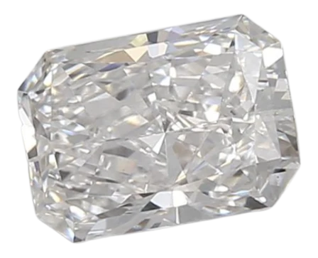 0.91 Carat E VS2 Radiant Lab Diamond