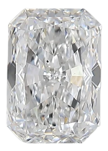 0.91 Carat E VS2 Radiant Lab Diamond