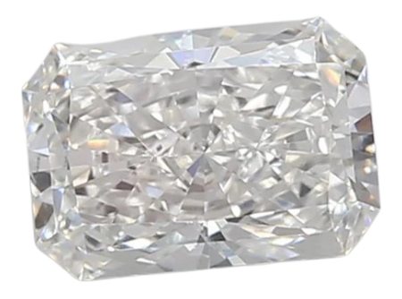 0.91 Carat F VS2 Radiant Lab Diamond