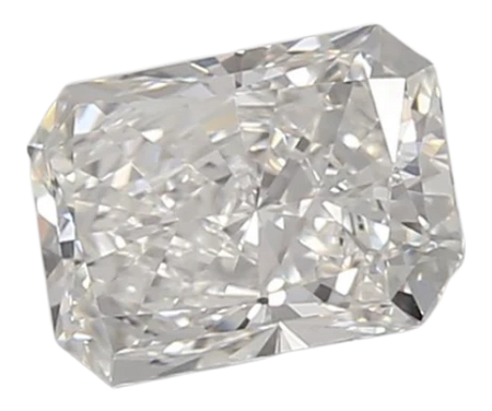 0.91 Carat F VS2 Radiant Lab Diamond