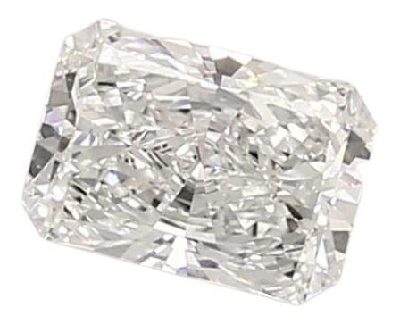 0.91 Carat F VVS1 Radiant Lab Diamond