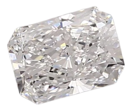 0.91 Carat D VVS2 Radiant Lab Diamond