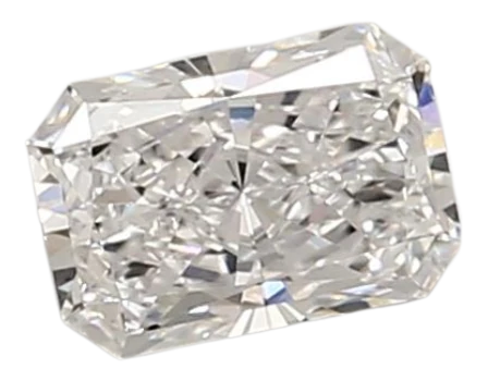 0.91 Carat D VVS2 Radiant Lab Diamond