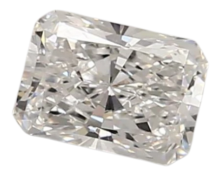 0.91 Carat D VVS2 Radiant Lab Diamond