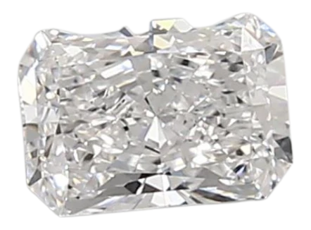 0.91 Carat D VVS2 Radiant Lab Diamond