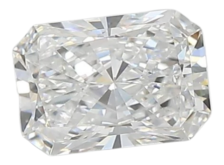 0.91 Carat D VVS2 Radiant Lab Diamond