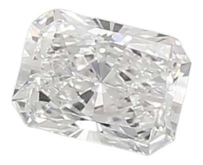 0.91 Carat E VVS2 Radiant Lab Diamond