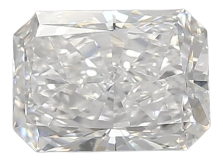 0.91 Carat E VVS2 Radiant Lab Diamond