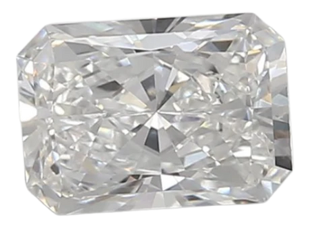0.92 Carat D VS1 Radiant Lab Diamond