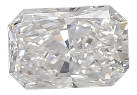0.92 Carat D VS2 Radiant Lab Diamond