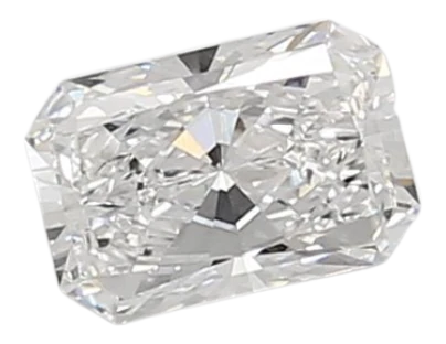 0.92 Carat D VVS2 Radiant Lab Diamond