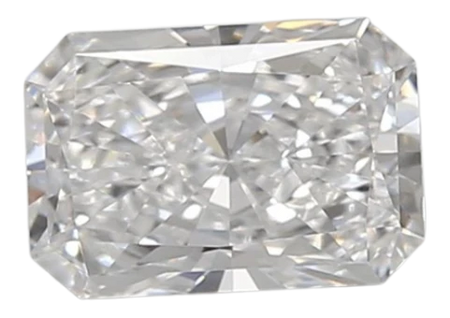 0.92 Carat D VVS2 Radiant Lab Diamond