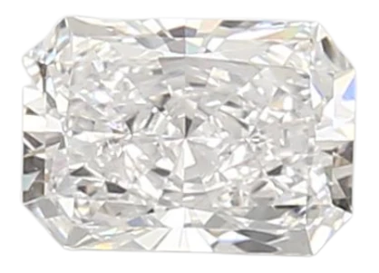 0.92 Carat D VVS2 Radiant Lab Diamond