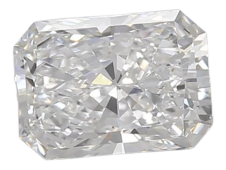 0.92 Carat D VVS2 Radiant Lab Diamond