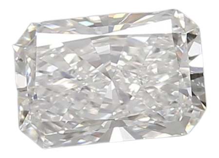 0.92 Carat D VVS2 Radiant Lab Diamond
