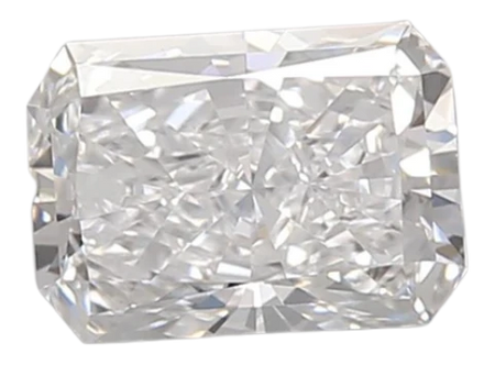 0.92 Carat D VVS2 Radiant Lab Diamond