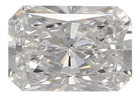 0.92 Carat E VVS2 Radiant Lab Diamond