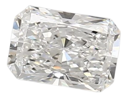 0.93 Carat D VVS2 Radiant Lab Diamond