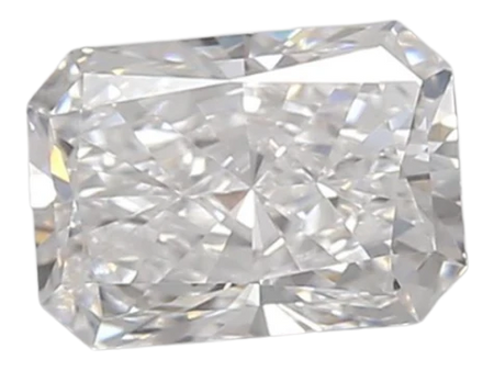 0.93 Carat D VVS2 Radiant Lab Diamond