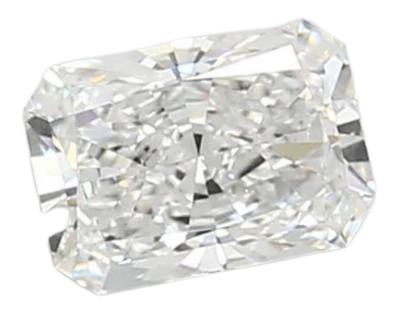 0.93 Carat D VVS2 Radiant Lab Diamond