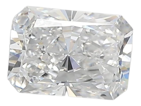 0.93 Carat D VVS2 Radiant Lab Diamond