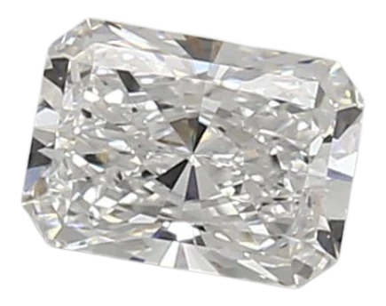 0.93 Carat E VVS2 Radiant Lab Diamond