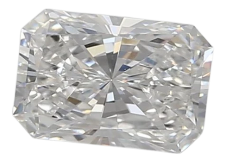 0.93 Carat E VVS2 Radiant Lab Diamond