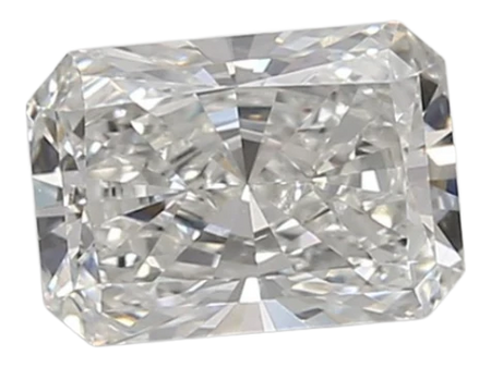 0.93 Carat F VVS2 Radiant Lab Diamond