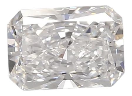 0.94 Carat D VVS2 Radiant Lab Diamond