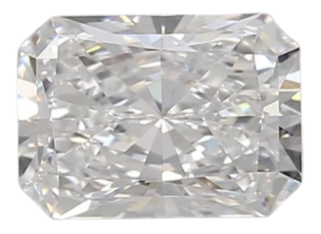 0.94 Carat D VVS2 Radiant Lab Diamond