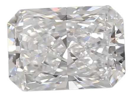 0.94 Carat D VVS2 Radiant Lab Diamond