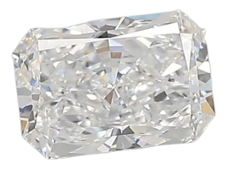 0.94 Carat D VVS2 Radiant Lab Diamond