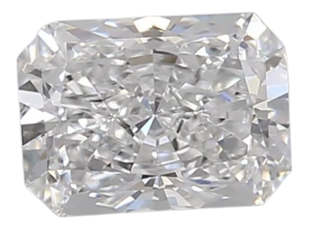 0.94 Carat D VVS2 Radiant Lab Diamond