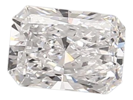 0.94 Carat D VVS2 Radiant Lab Diamond