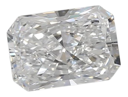 0.94 Carat D VVS2 Radiant Lab Diamond