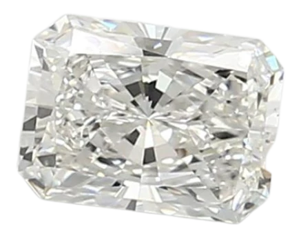 0.94 Carat F VVS2 Radiant Lab Diamond