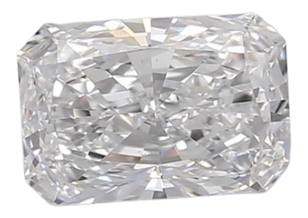 0.95 Carat D VS1 Radiant Lab Diamond