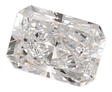 0.95 Carat D VS2 Radiant Lab Diamond