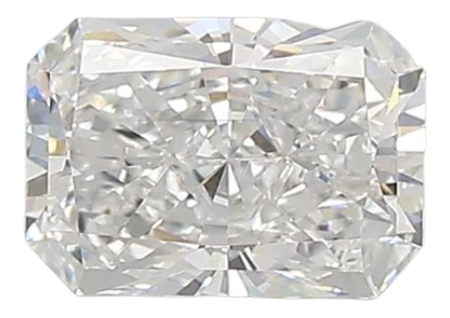 0.95 Carat E VS2 Radiant Lab Diamond