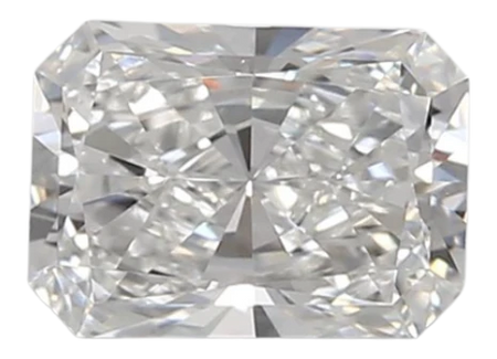 0.95 Carat E VVS1 Radiant Lab Diamond