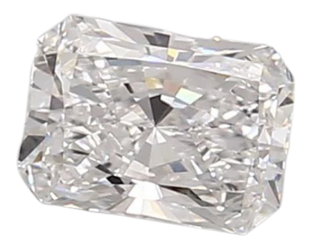 0.95 Carat D VVS2 Radiant Lab Diamond