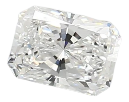 0.95 Carat D VVS2 Radiant Lab Diamond