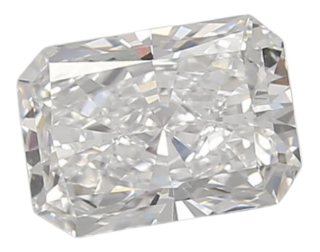 0.95 Carat D VVS2 Radiant Lab Diamond