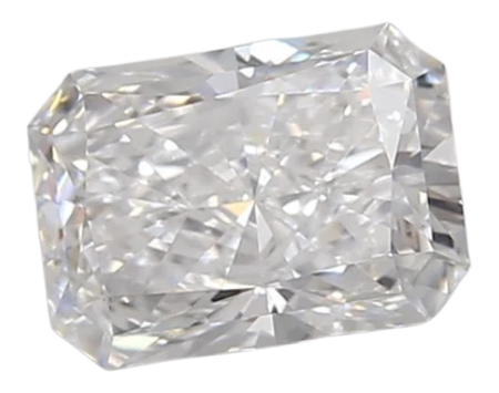 0.95 Carat D VVS2 Radiant Lab Diamond